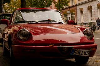 Red car